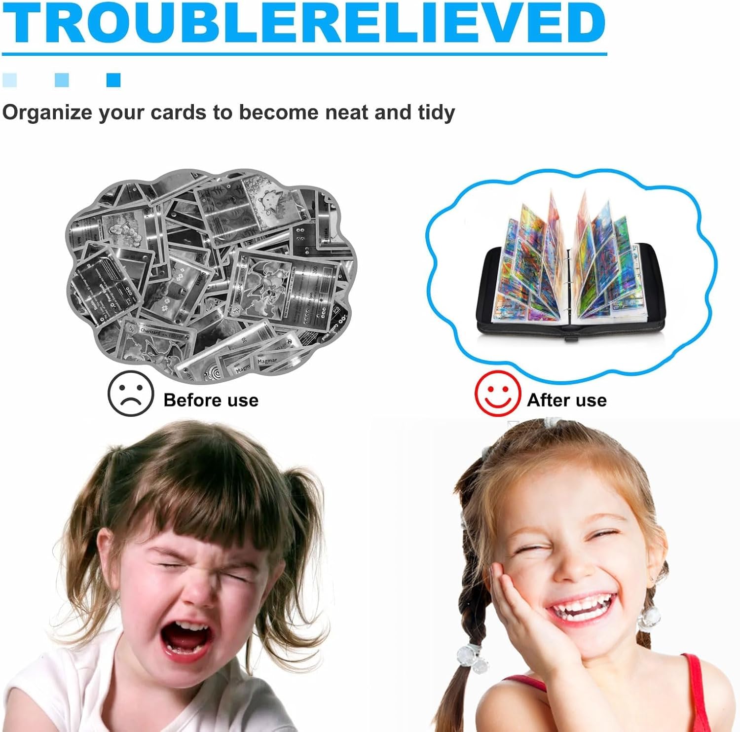 Thumbnail 3 de Card Binder for Pokemon 4-Pocket 400-Pocket Binder 📚