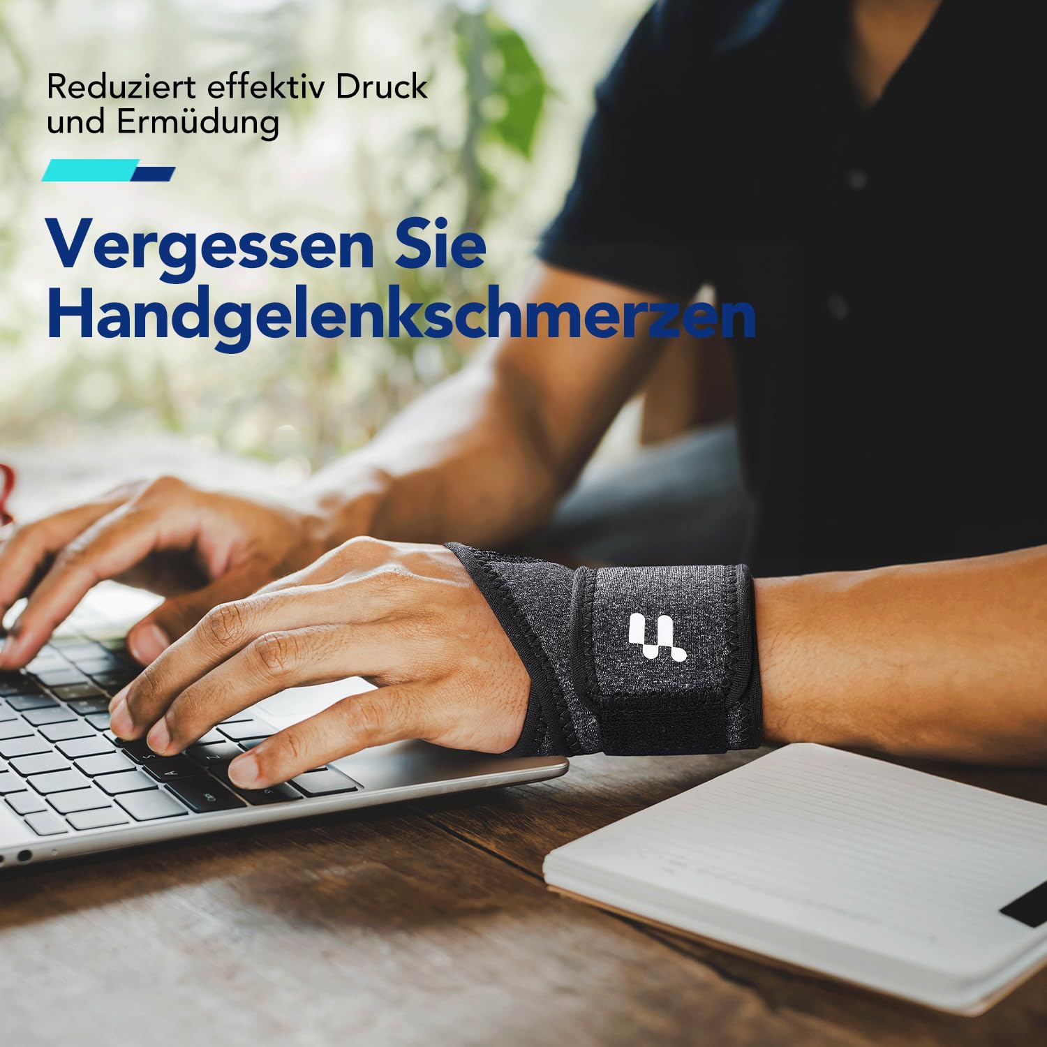 Thumbnail 5 de Fitomo Handgelenkbandage Rechts mit Weicher Daumenöffnung – Verstellbare Stütze für Alltag, Sport und Schlaf