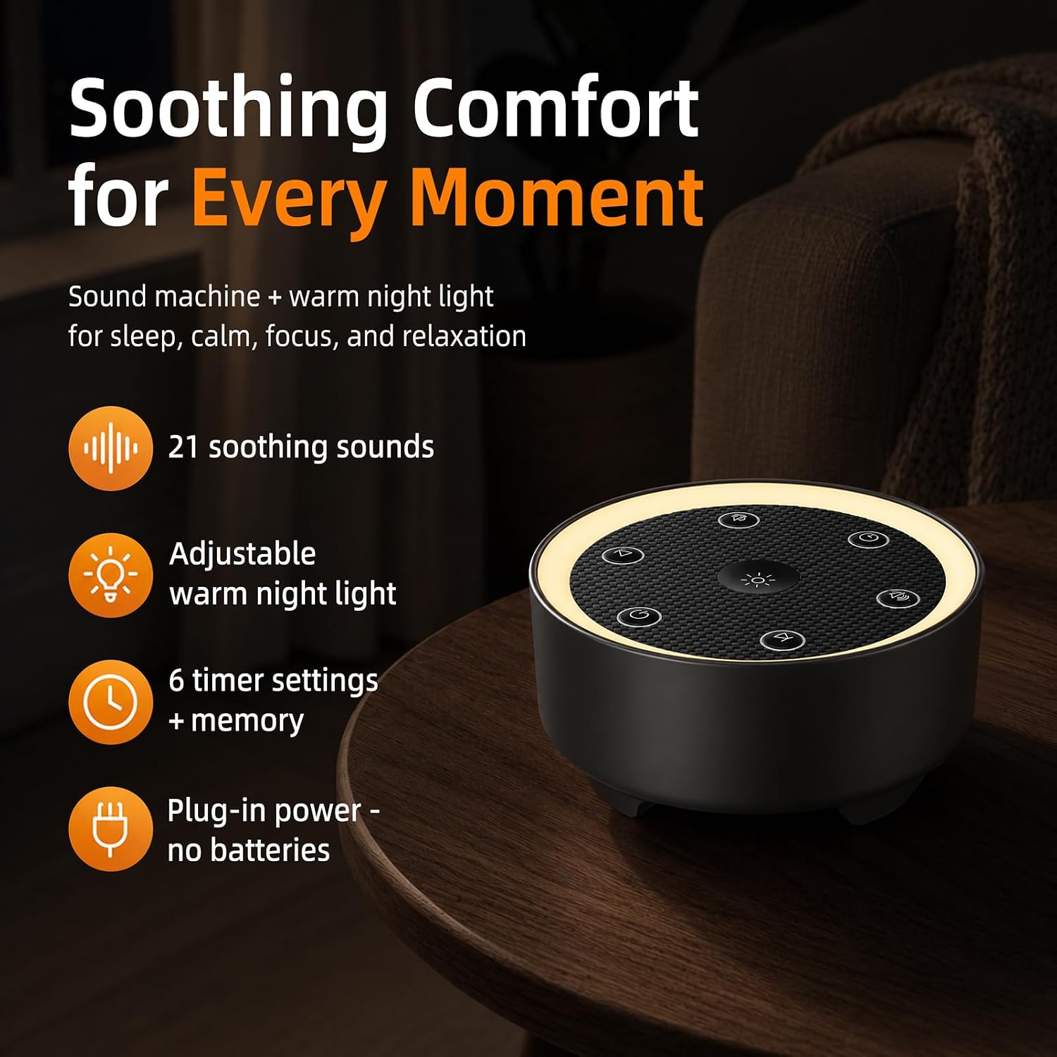 Detalle de Kipcush White Noise Machine