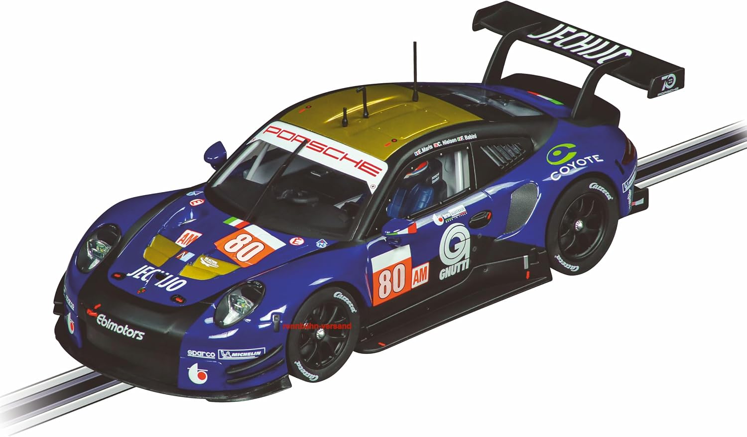 Detalle de Carrera DIGITAL 124 20023971 Porsche 911 RSR slotbil i skala 1:24
