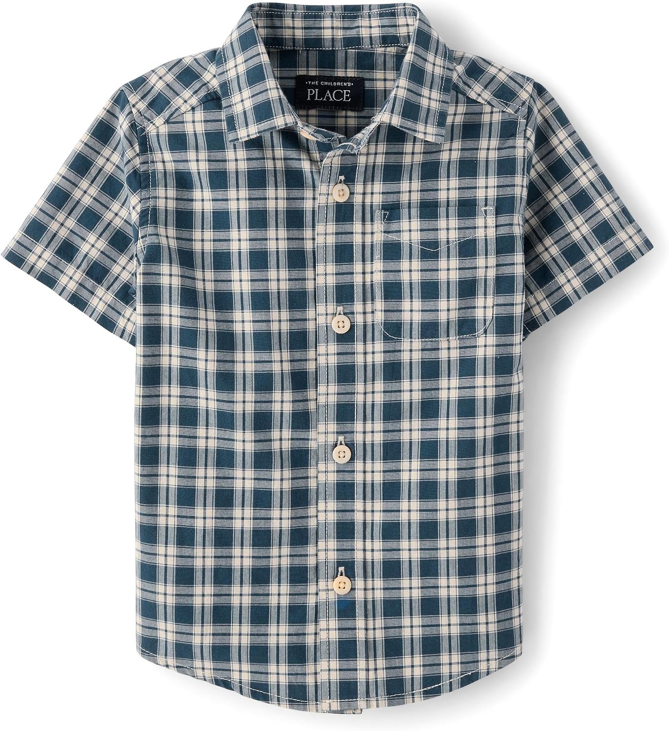 Thumbnail 4 de The Children's Place Baby Button-Down Shirt in Rayon