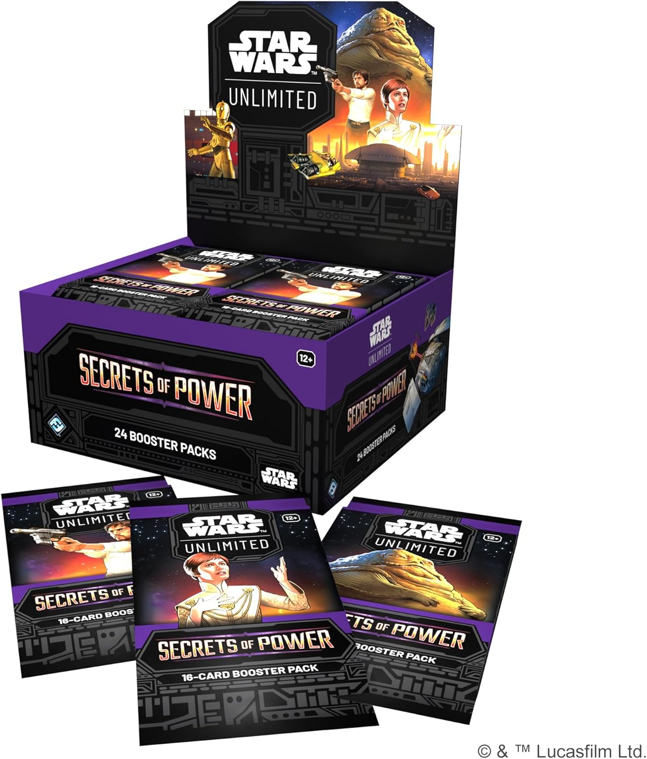 Thumbnail 1 de Star Wars Unlimited Secrets of Power Booster Display (24 Packs)