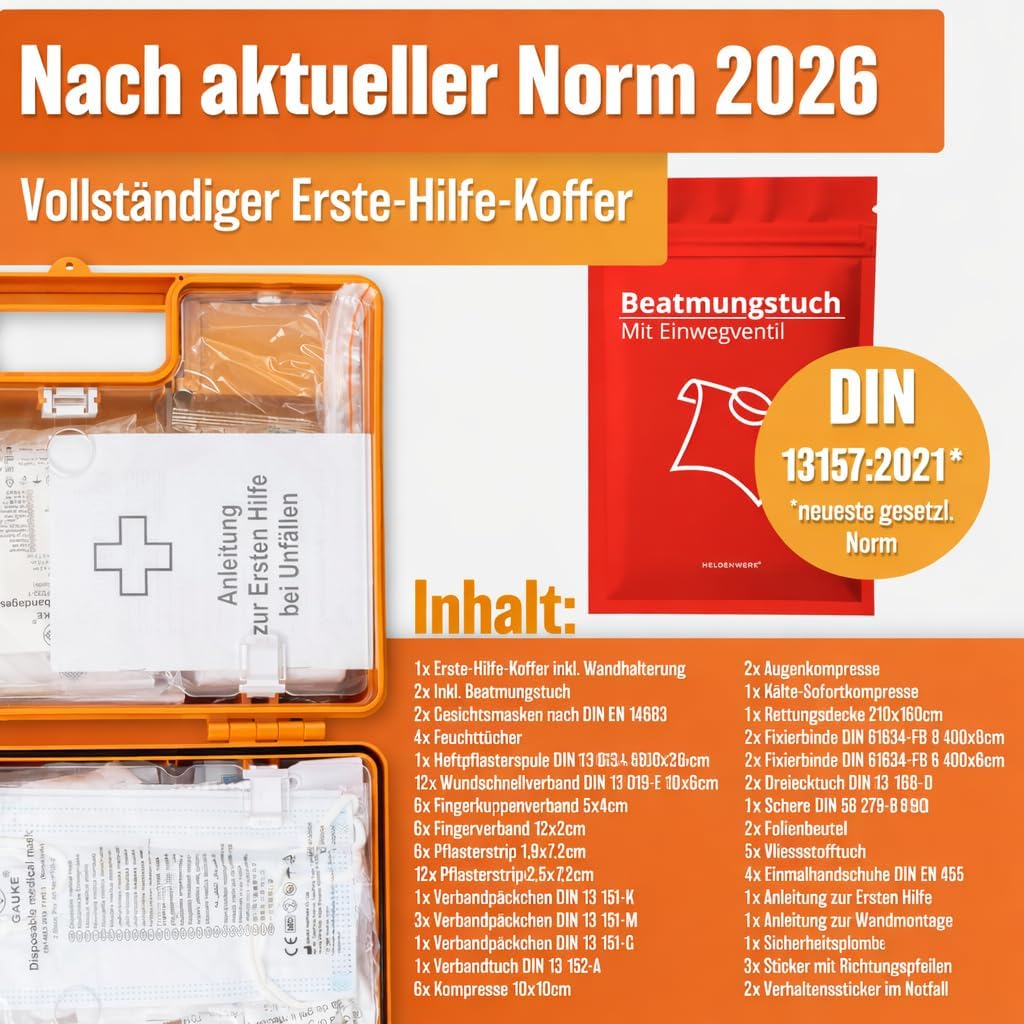 Thumbnail 4 de HELDENWERK Erste Hilfe Kasten 2026