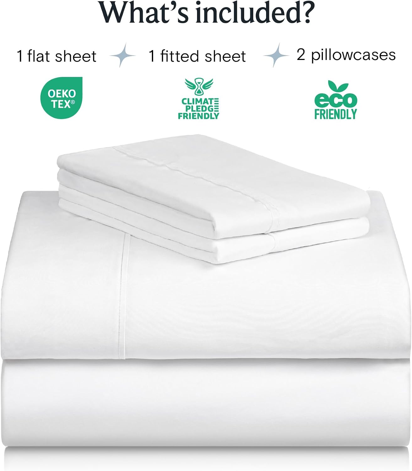 Detalle 2 de LuxClub 4 PC King Sheet Set 4-piece Bed Sheets