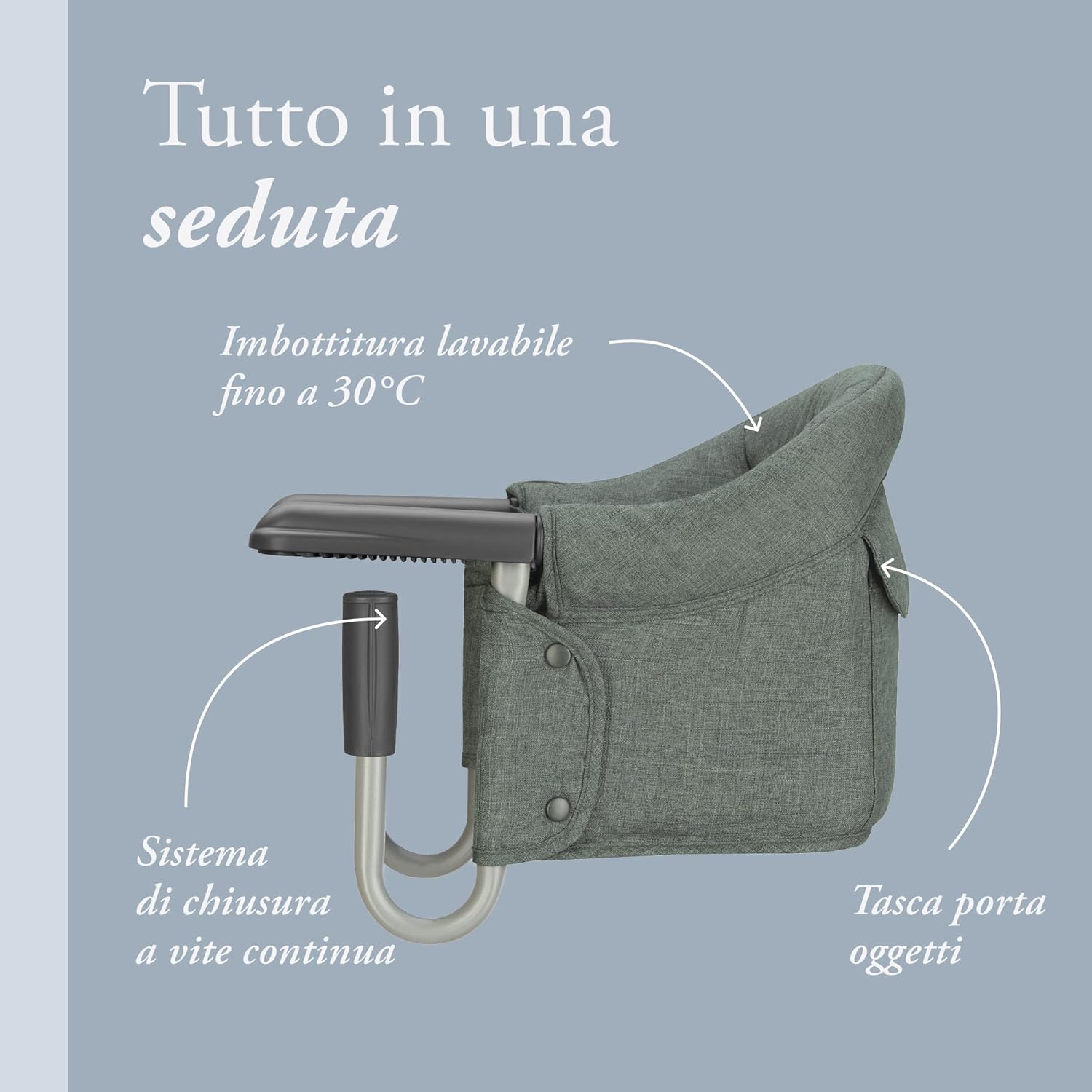 Detalle 2 de Inglesina Fast seggiolino da tavolo 15 kg