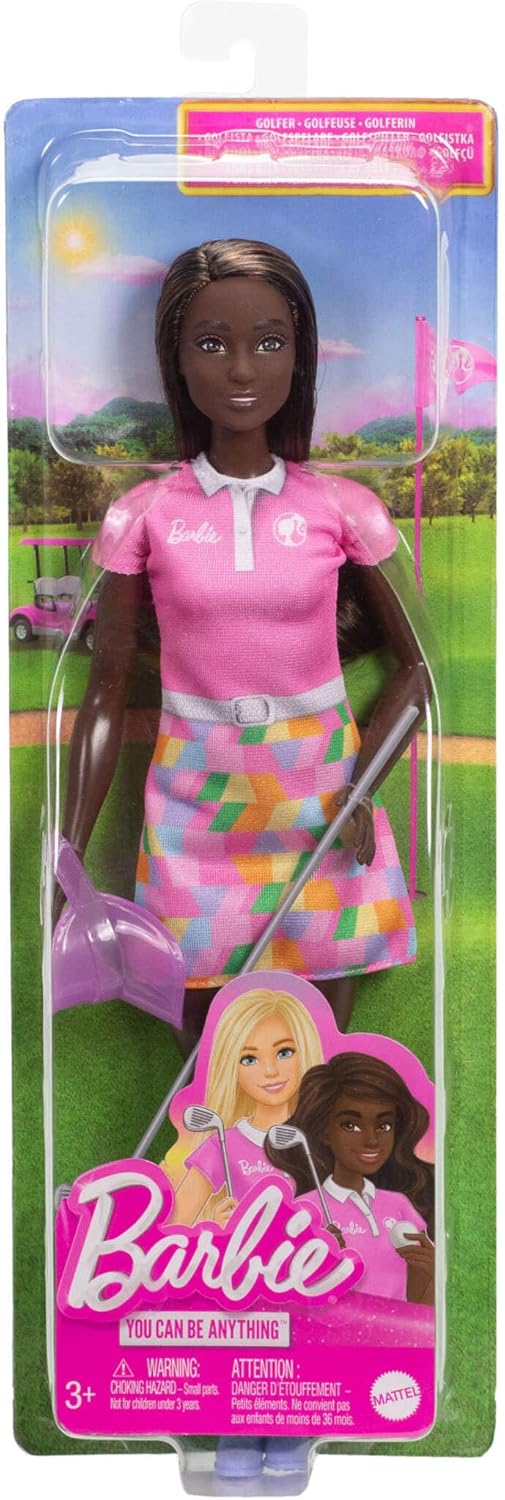 Thumbnail 5 de Barbie Golfista JCR69: Muñeca morena con accesorios de golf ⛳