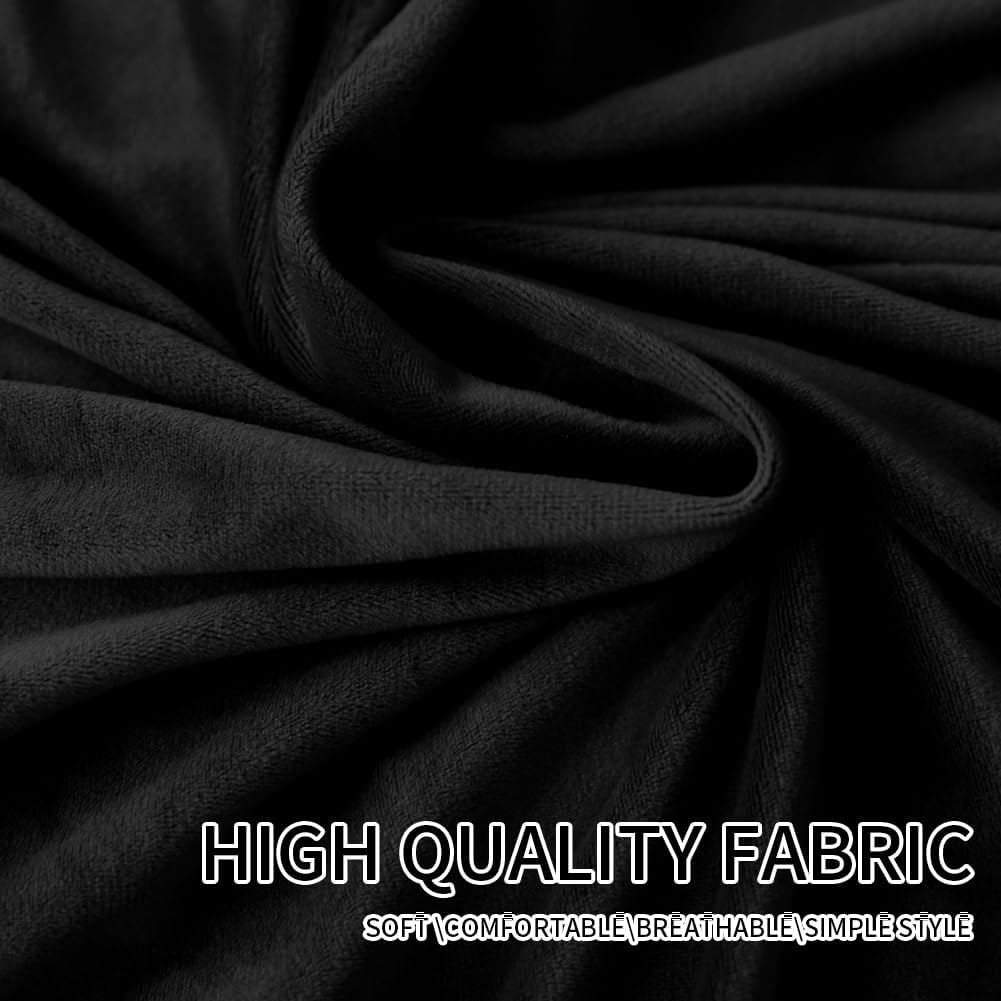 Thumbnail 6 de Caijin Bed Headboard Cover 150–170 cm, velvet headboard protector