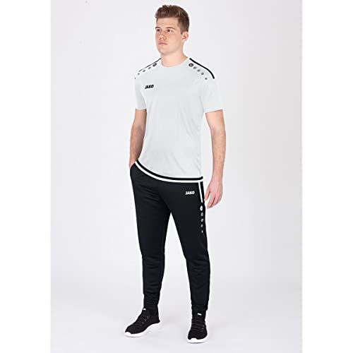 Detalle de JAKO Herren Trainingshose Active I – lang, elastischer Bund, Keep Dry, Seitentaschen