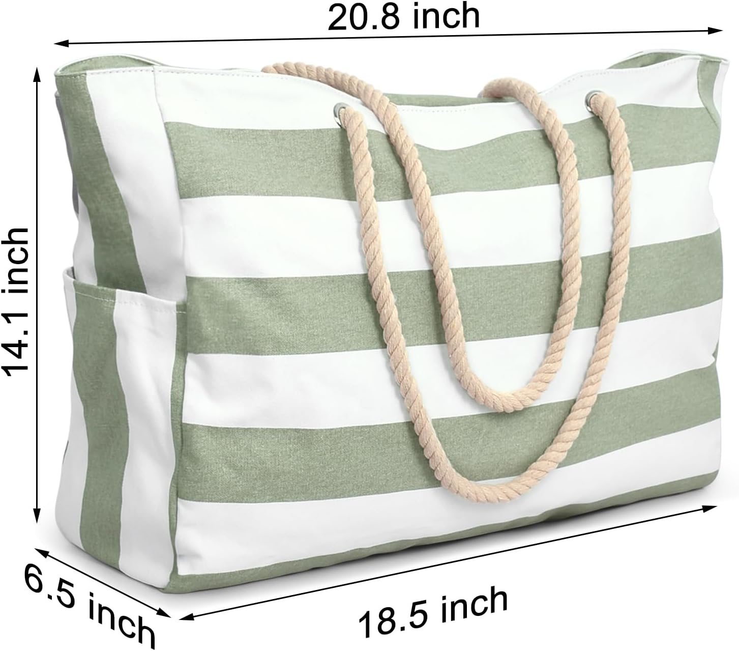 Thumbnail 5 de oscaurt Beach Bag Large Waterproof Beach Tote: Spacious, Durable Travel Companion