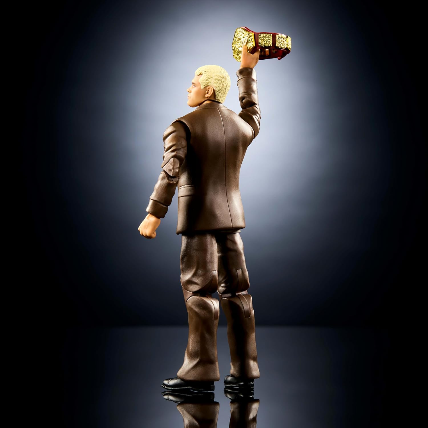 Detalle de Mattel WWE Figurine articulée Élite Cody Rhodes 15 cm – JCJ31, 25 points d’articulation