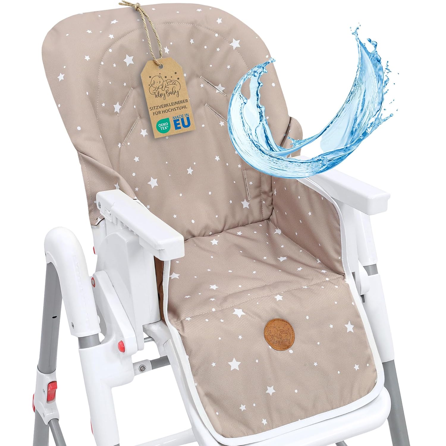 Detalle de Sitzkissen für Hochstuhl für Baby, Oeko-Tex