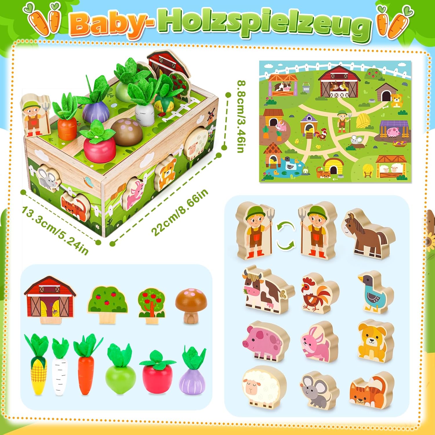Thumbnail 6 de Montessori Spielzeug ab 1 Jahr