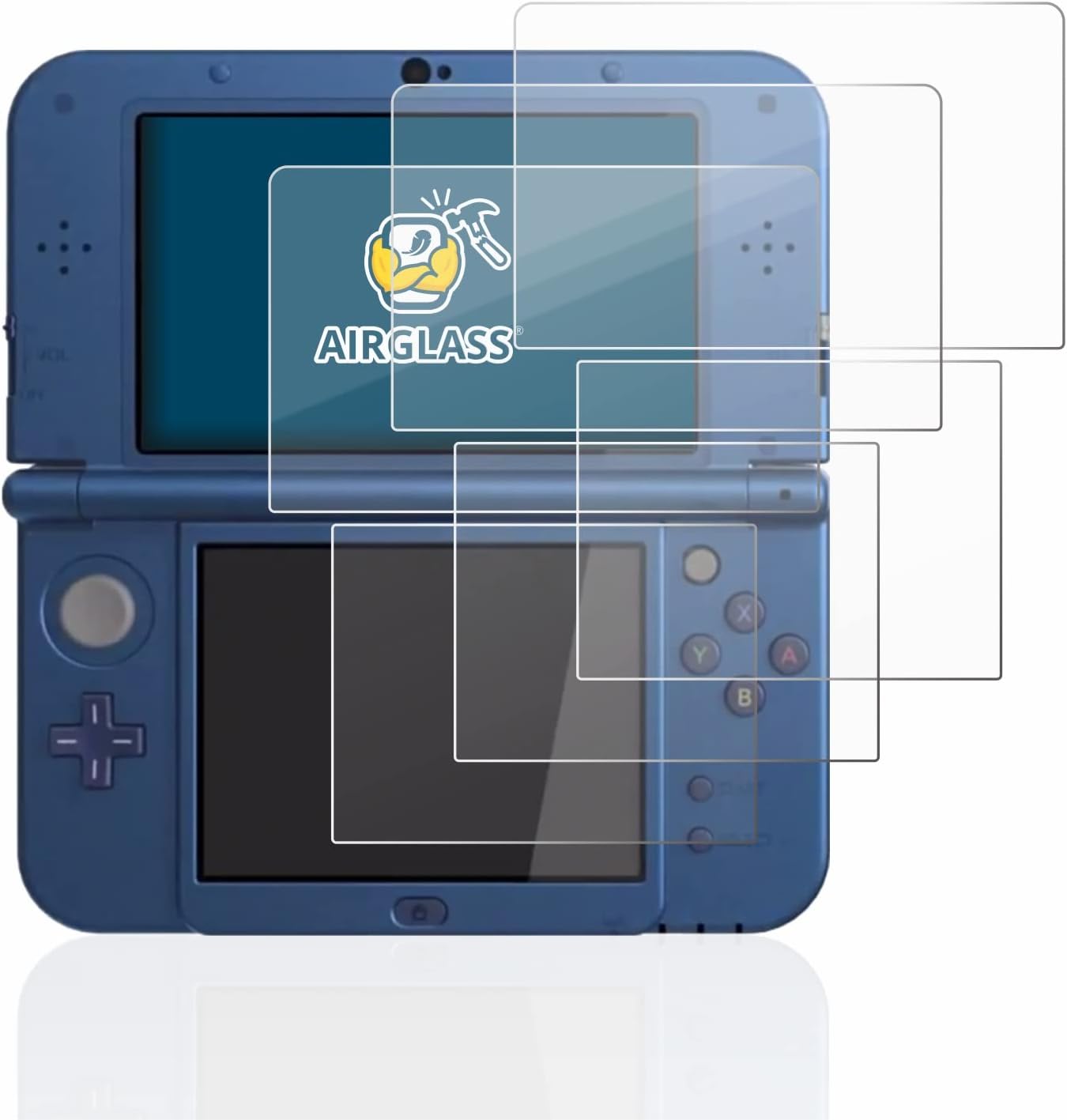Thumbnail 1 de BROTECT Protector Cristal para New 3DS XL 9H (3 uds)