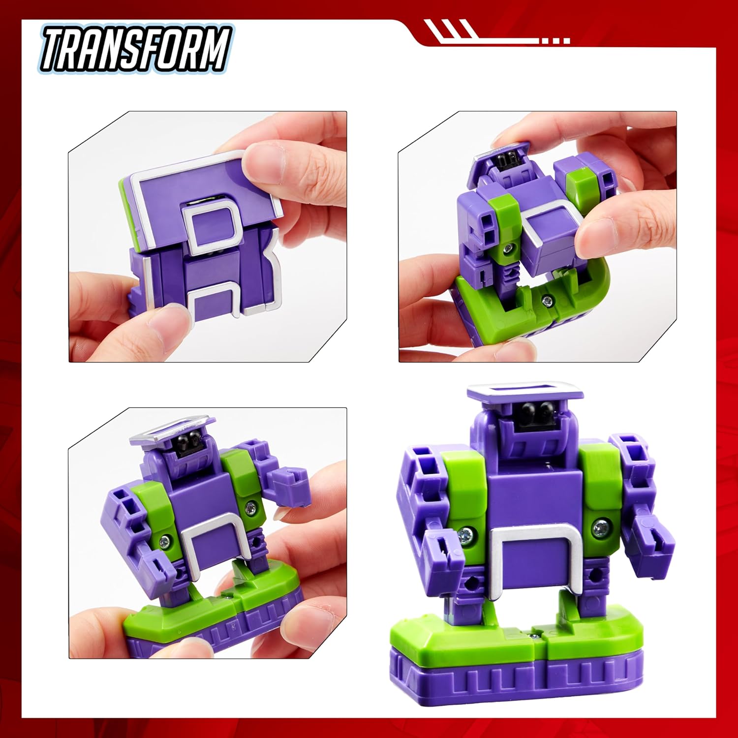 Detalle 2 de JOYIN S.T.E.M. Alphabots Alphabet Robots Learning Toys (ABC Letter Robots)