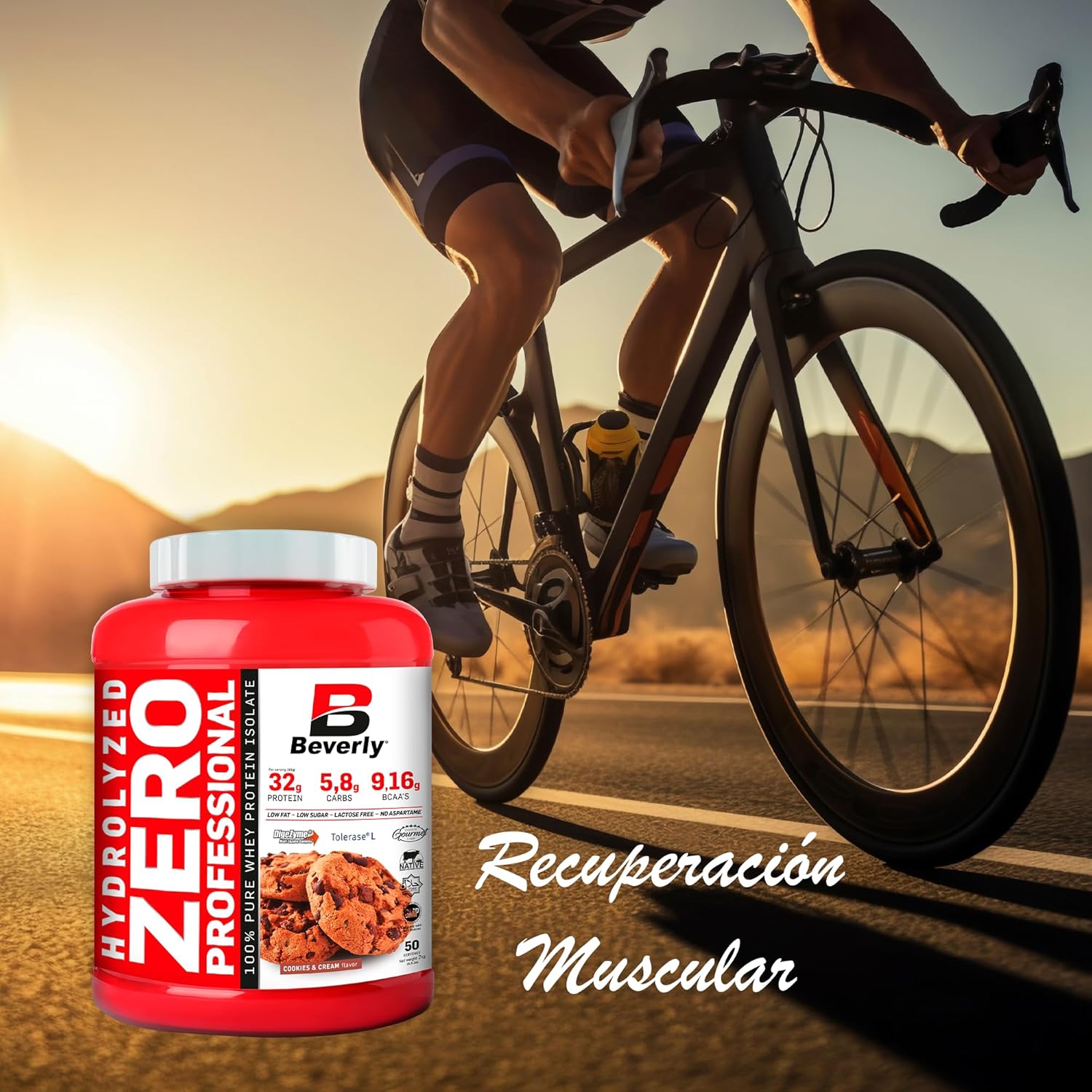 Thumbnail 5 de Beverly HYDROLYZED ZERO Proteína de Suero, 80%, Chocolate💪