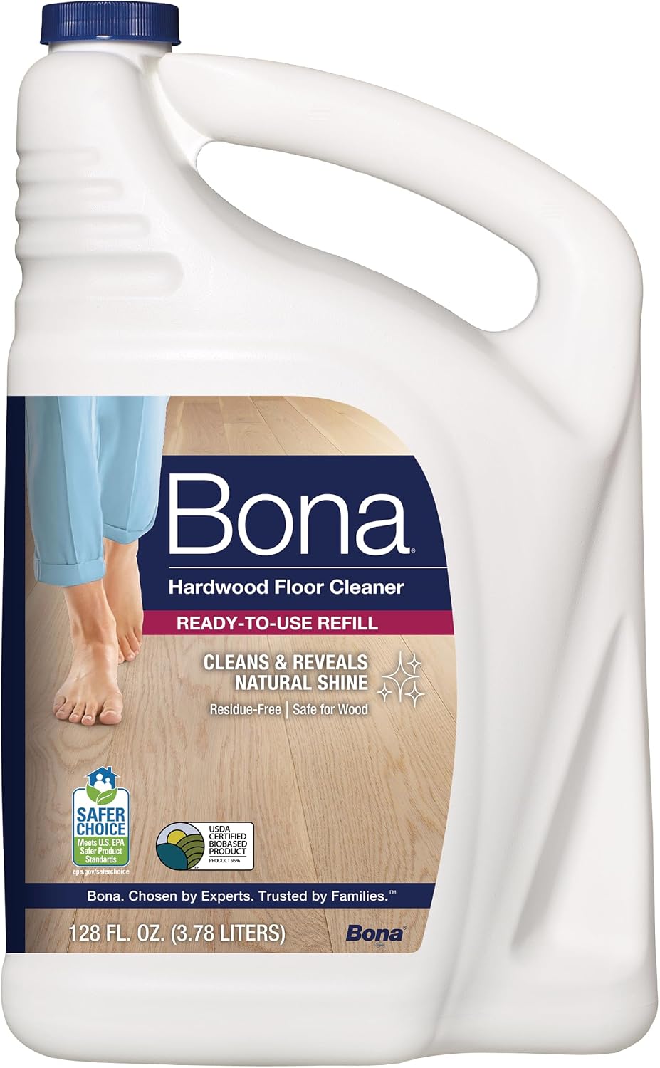 Thumbnail 1 de Bona Hardwood Floor Cleaner Refill - 128 fl oz (Unscented)