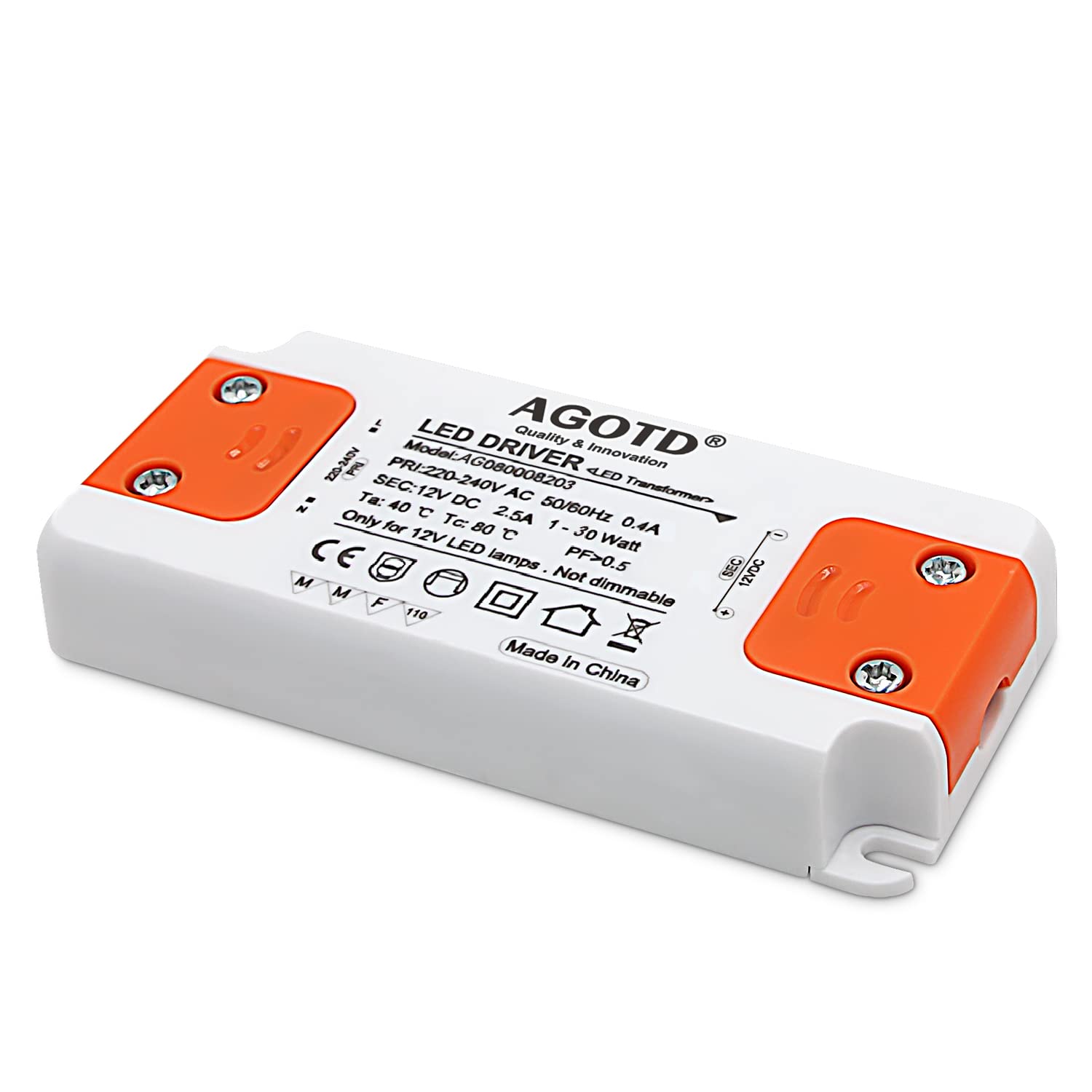 Detalle de LED Transformator 1-30W 12V Treiber