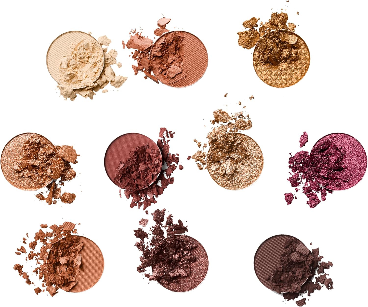 Detalle 2 de NYX Professional Makeup Palette Gingerbaddie 10 fards 💄