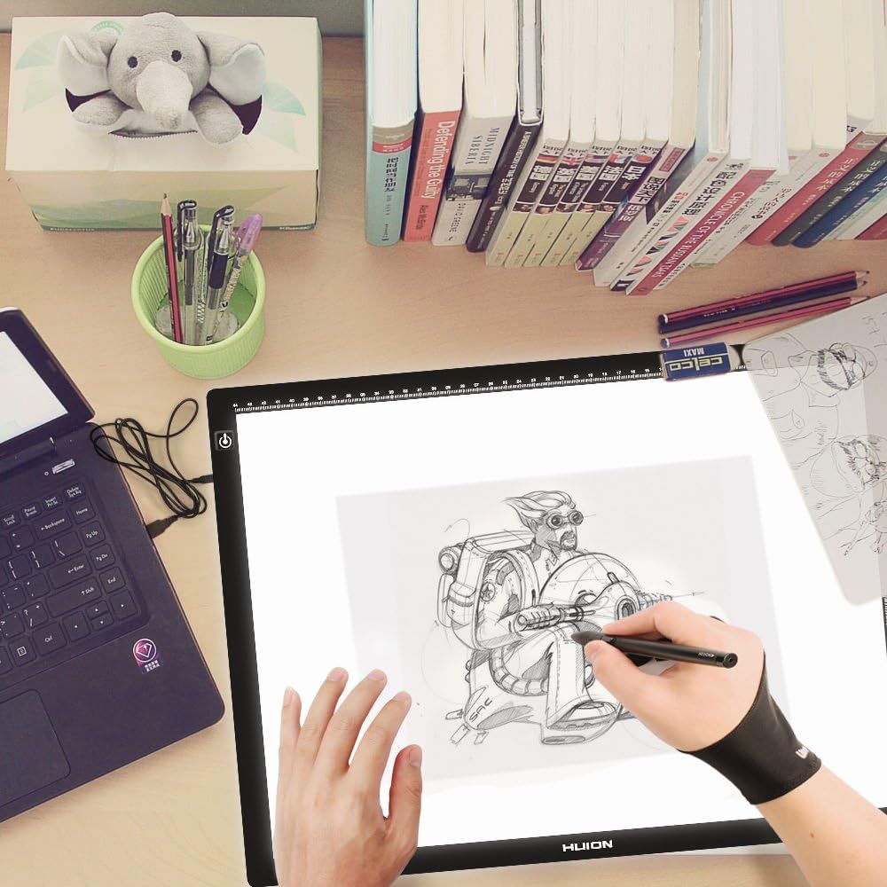 Thumbnail 1 de Huion Cura CR-01 Artist Glove – One Size, Left or Right Hand Compatible for Graphics Tablets