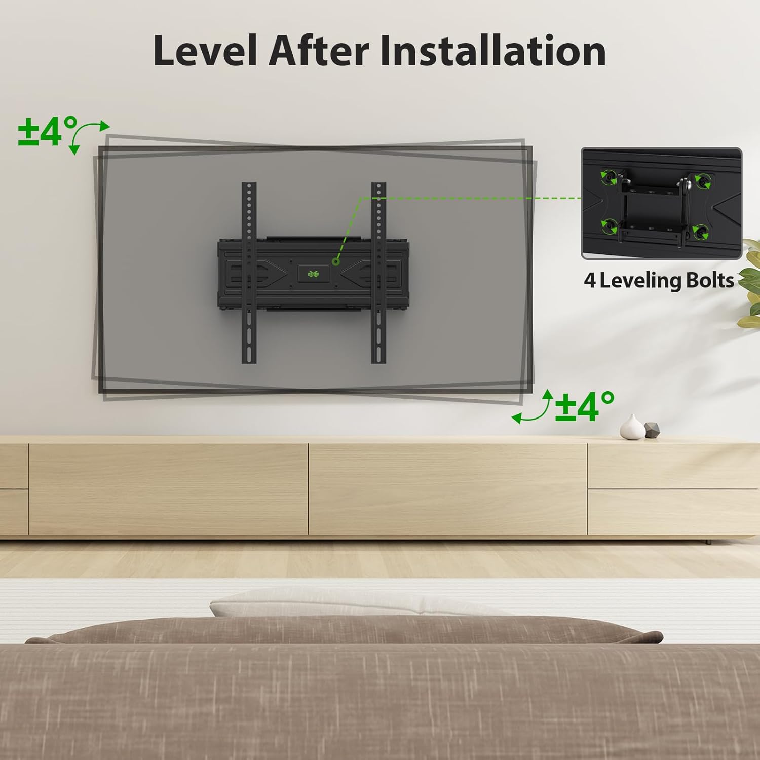 Detalle 2 de USX MOUNT Full Motion TV Wall Mount 70in