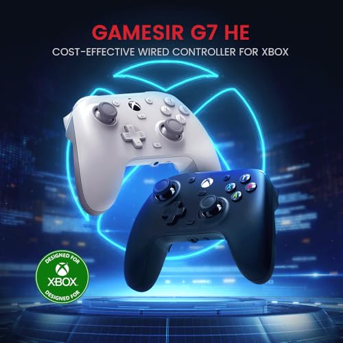 Thumbnail 1 de GameSir G7 HE mando con cable para Xbox y PC, sticks Hall y gatillos magnéticos