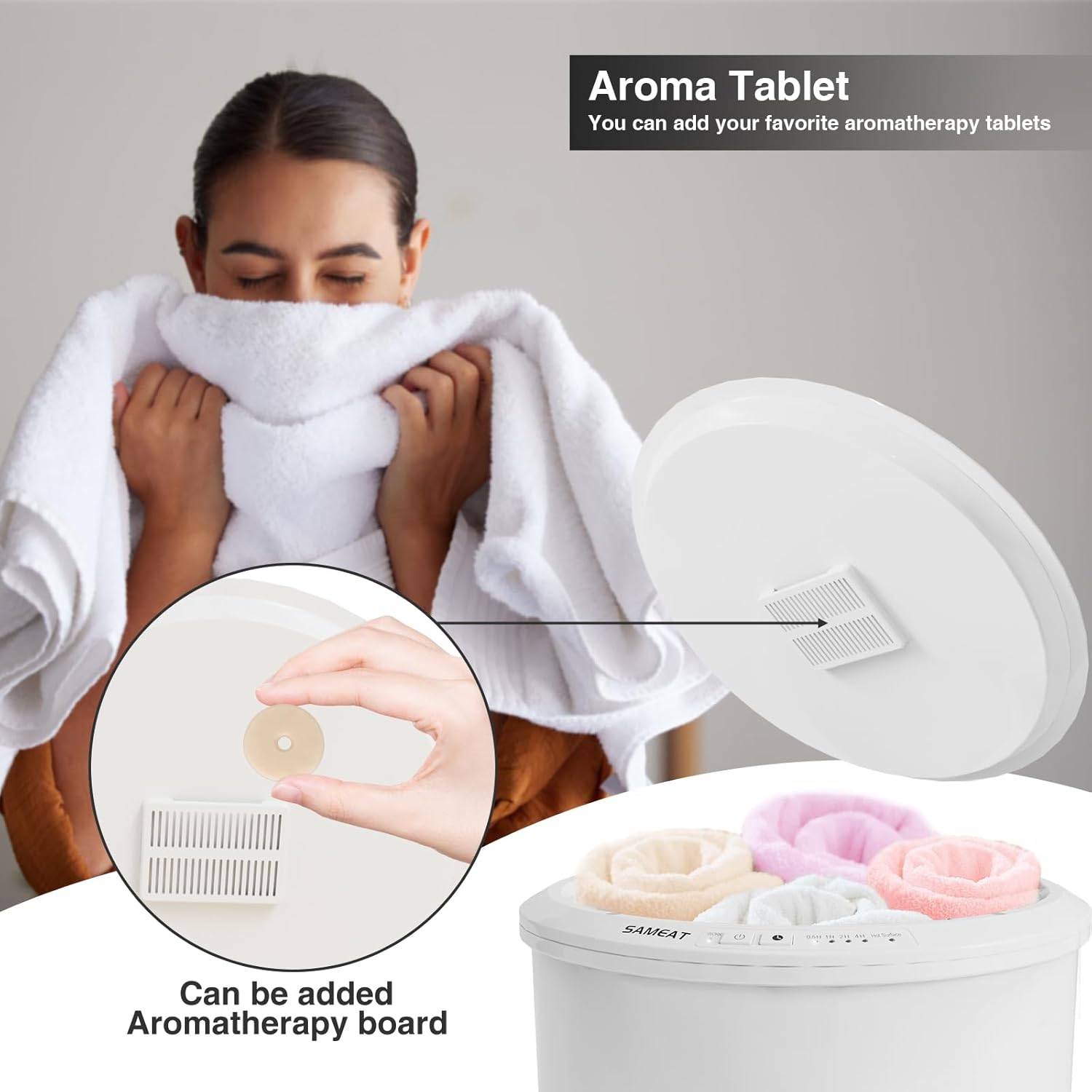 Thumbnail 6 de SAMEAT Heated Towel Warmer 2-towel