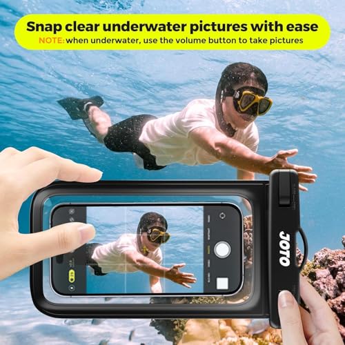 Thumbnail 5 de Funda Impermeable Móvil JOTO [2 Unidades] – IPX8, Funda Acuática con Cuerda Ajustable para smartphones hasta 7