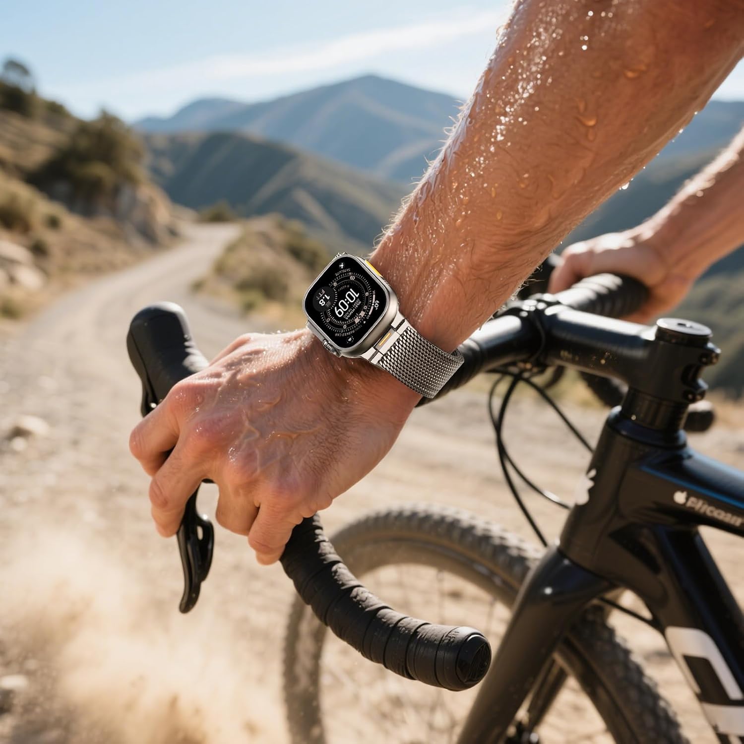 Thumbnail 5 de SOLOLUP Milanese Loop Magnetic Strap for Apple Watch Ultra