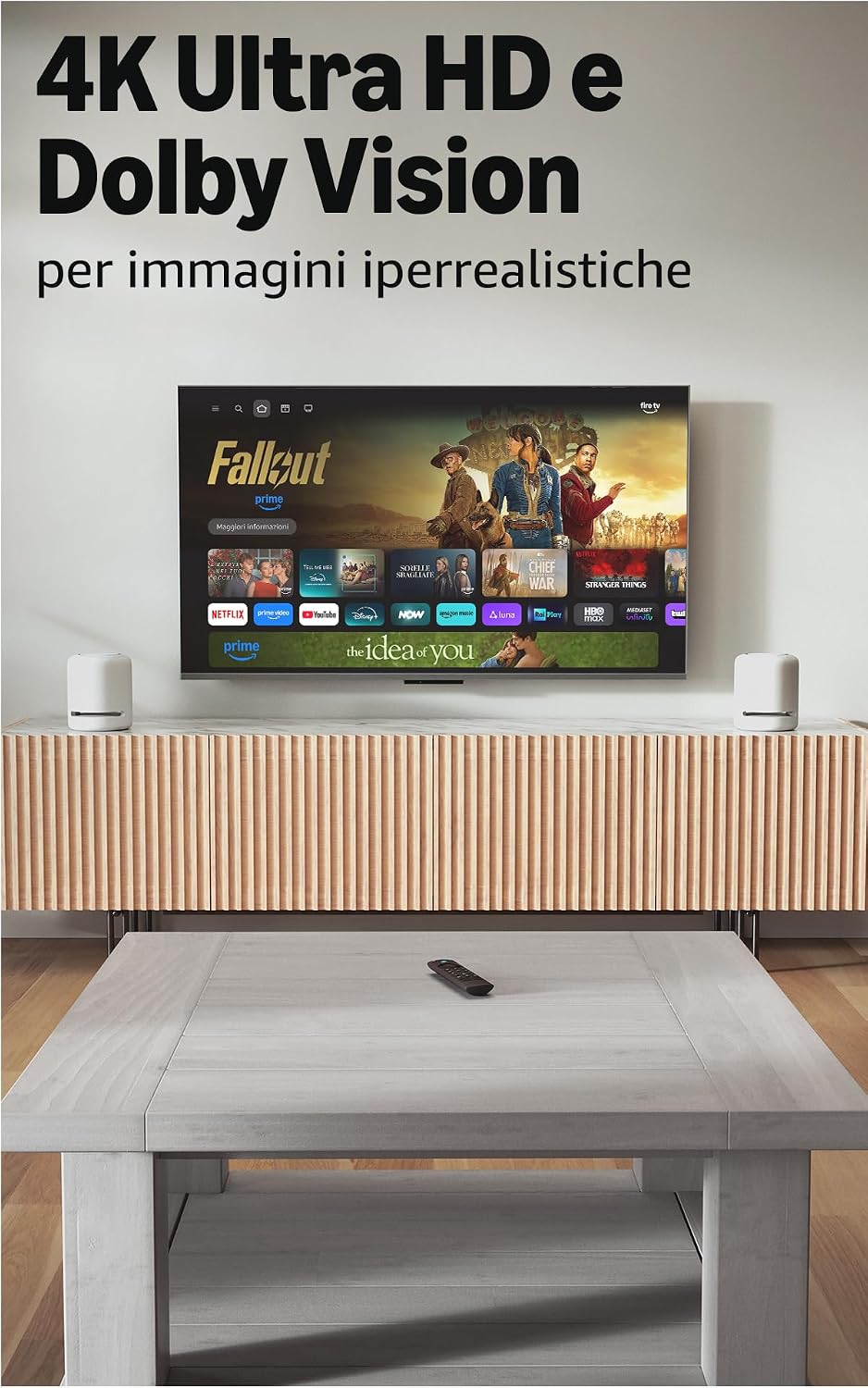 Detalle 2 de Amazon Fire TV Stick 4K Max: potenza, Wi‑Fi 6E e modalità ambiente per un intrattenimento smart
