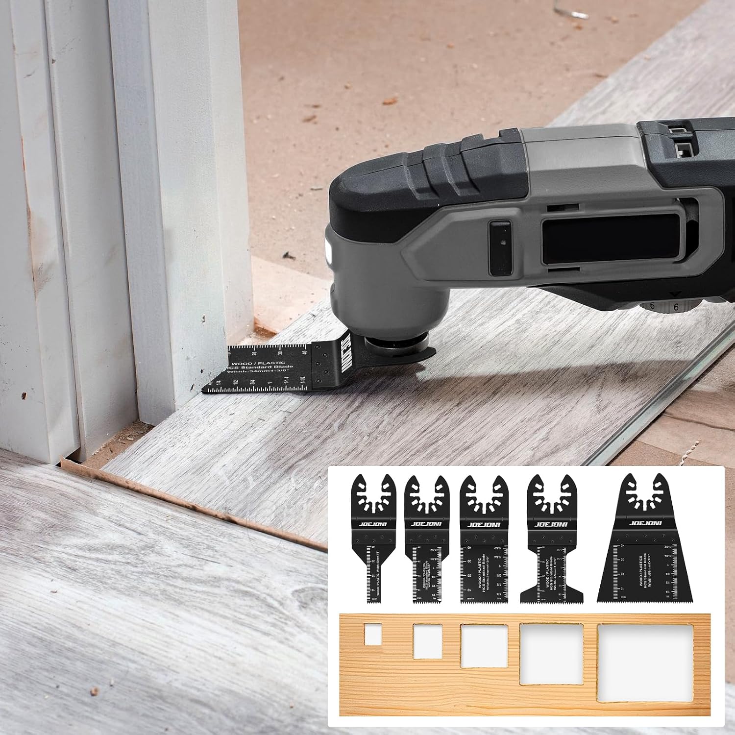 Thumbnail 6 de 134 Piece oscillating saw blades set