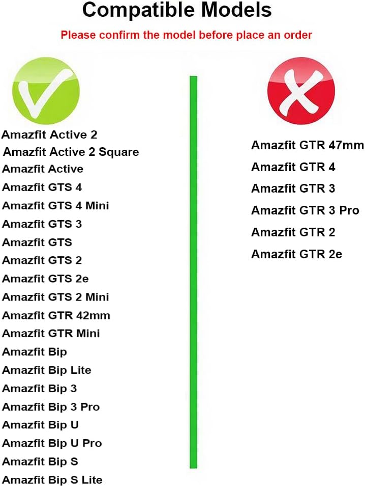 Thumbnail 1 de FYISWHO 20mm Magnetic Watch Strap (Nylon) for select Amazfit GTS/GTR/GTR Mini models
