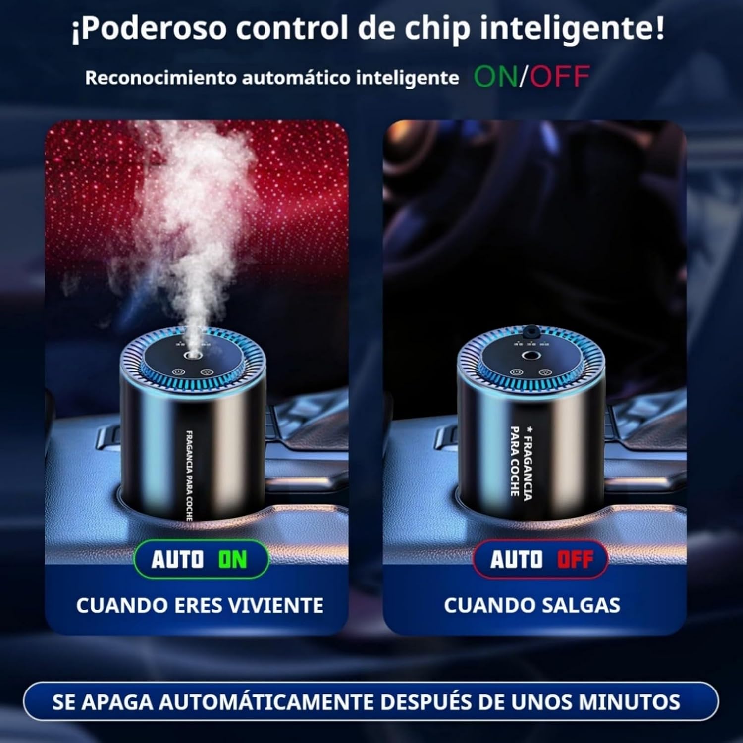 Detalle de AI Ambientador BJ-577 50 ml difusor ultrasónico