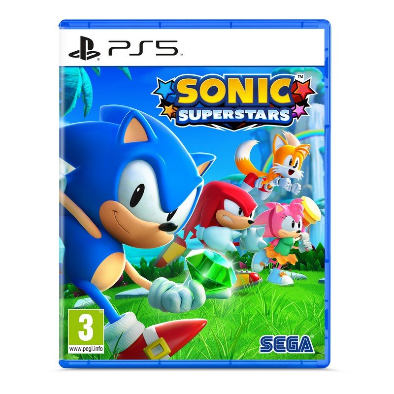 Detalle de Sonic Superstars PS5 videojuego para PS5