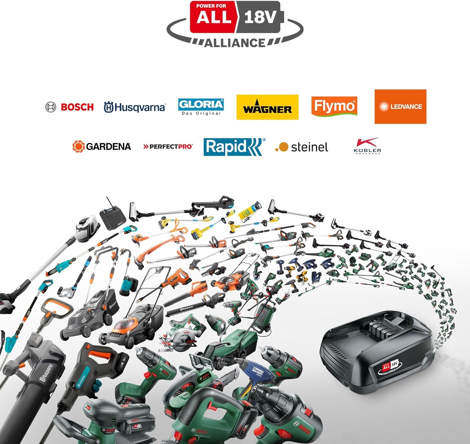 Thumbnail 1 de Bosch UniversalChain 18 Sierra de Cadena con Batería 🔋