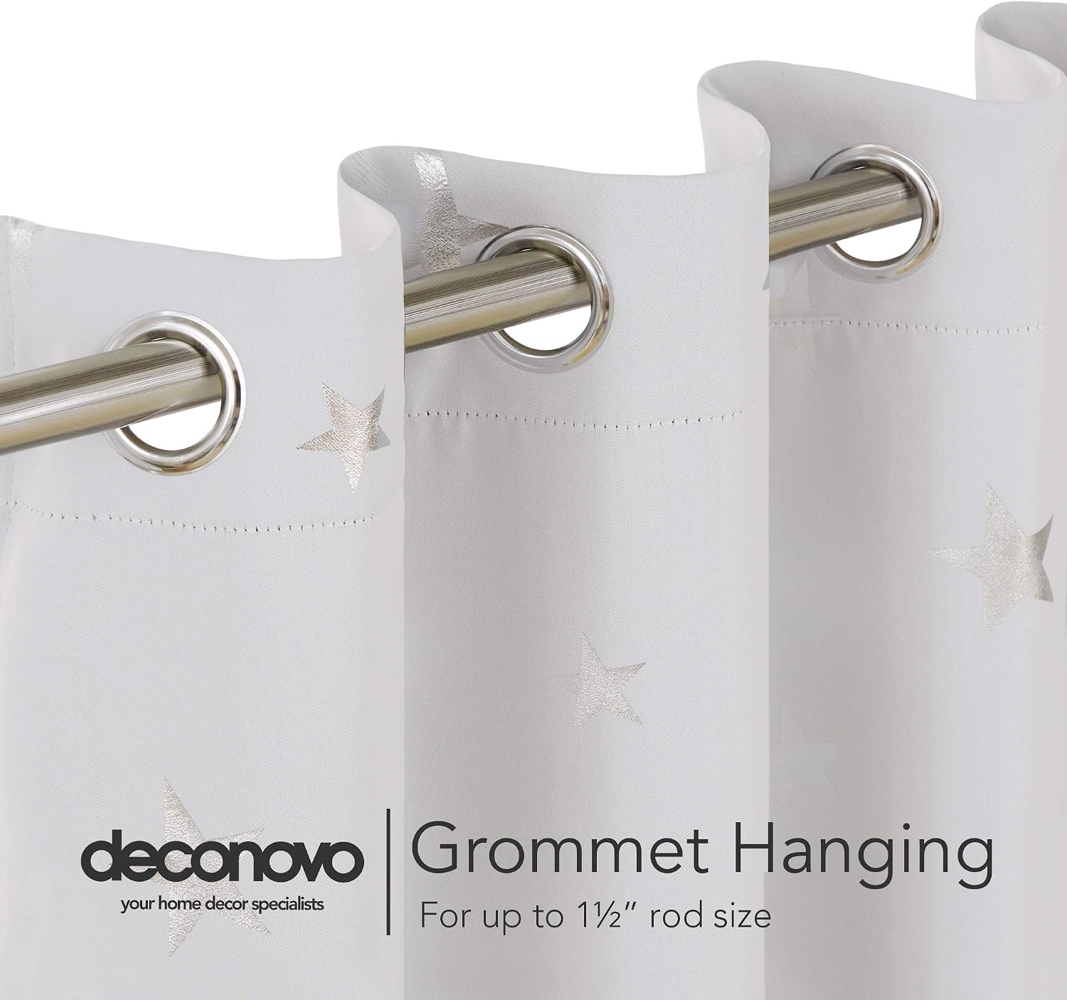 Thumbnail 6 de Deconovo blackout curtains, 52 x 84 inches