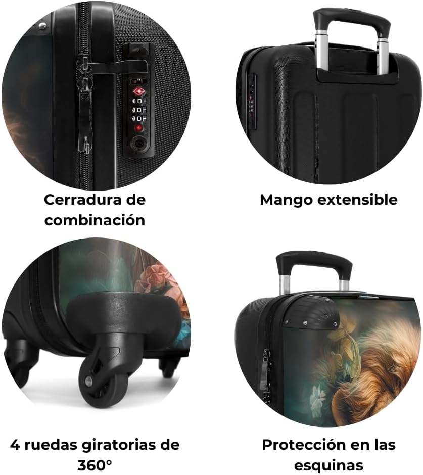 Thumbnail 6 de NoBoringSuitcases.com Maleta de Mano Rosa ✈️ 10kg