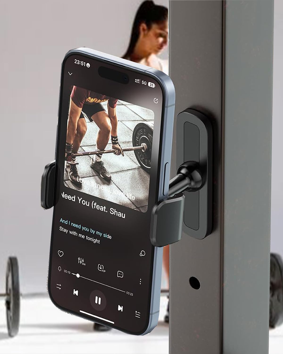 Thumbnail 6 de APPS2Car Handyhalterung Fitnessstudio für 4,7–6,5 Zoll