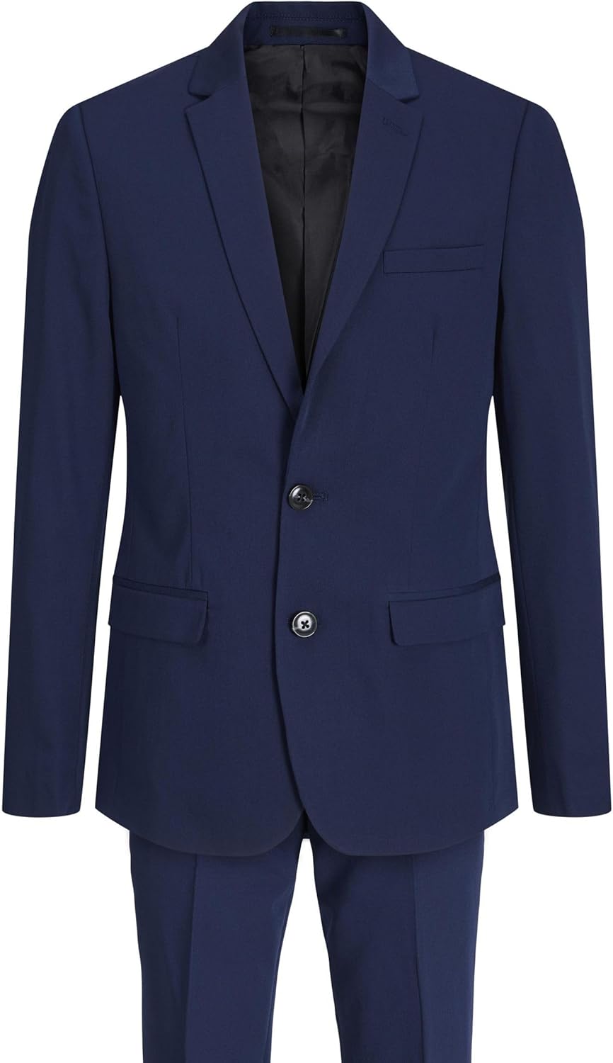 Thumbnail 1 de JACK & JONES Jungen-Einreihiger Blazer und Hose JPRSOLAR Anzug Junior – Slim Fit