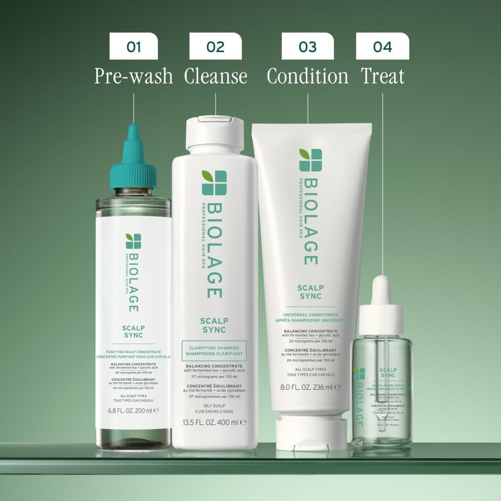 Thumbnail 5 de Biolage Scalp Sync Clarifying Shampoo: A Practical Clean for Oily Scalps