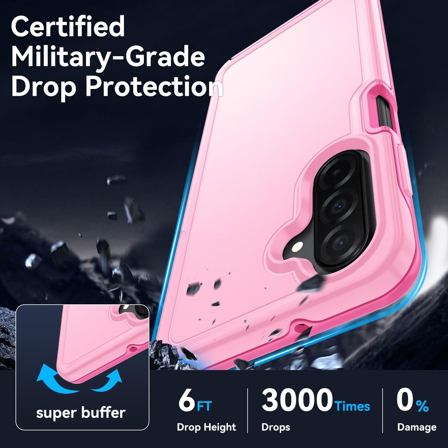 Detalle de Suncasetor Samsung Galaxy A17/A16 5G Case
