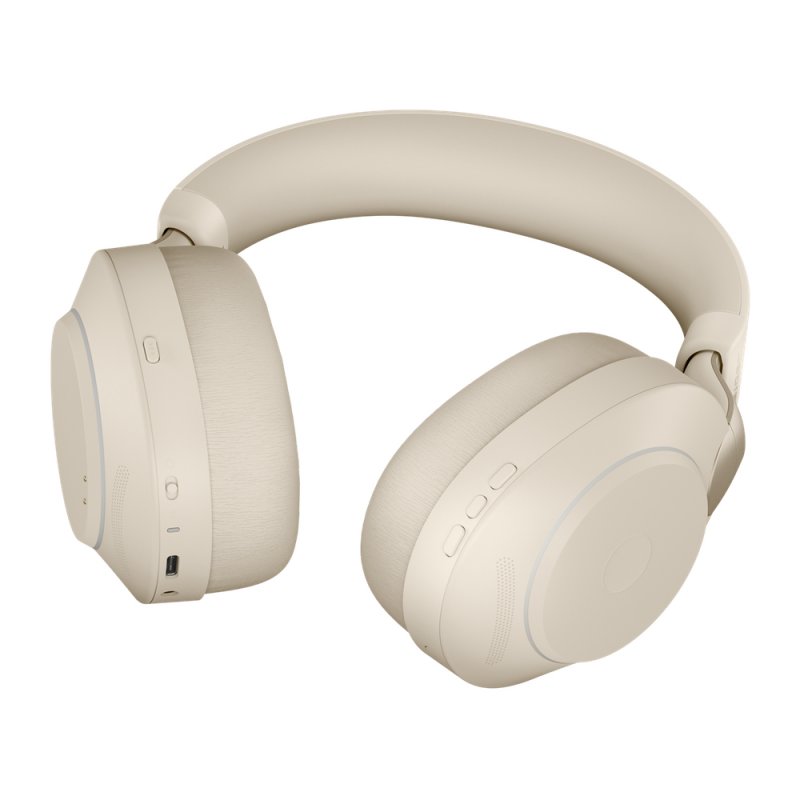 Thumbnail 2 de Jabra Evolve2 85 UC: Auriculares Bluetooth USB-A Beige con cancelación de ruido avanzada