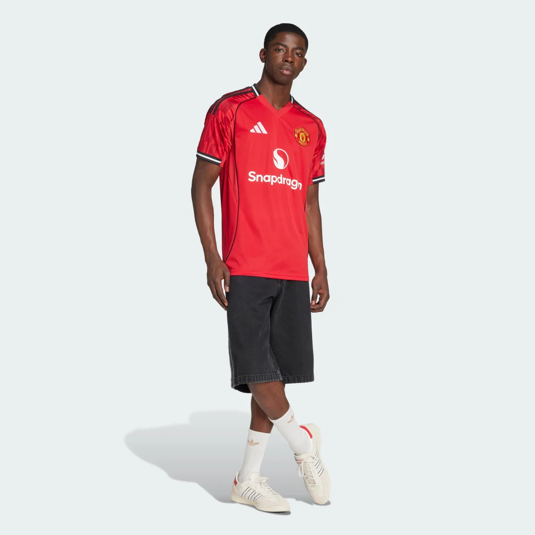 Thumbnail 2 de Adidas Camiseta Manchester United 25/26 roja