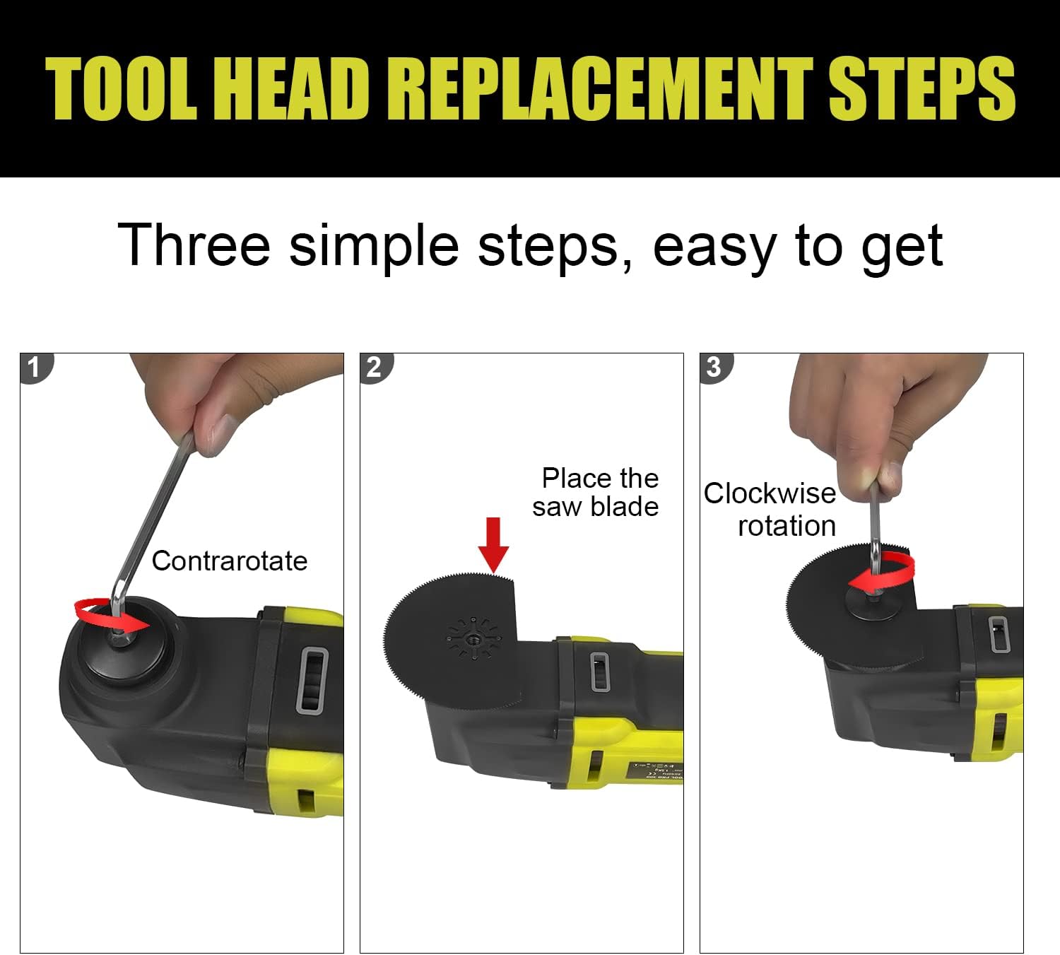 Thumbnail 6 de DEWINNER Oscillating Multi-Tool 300W