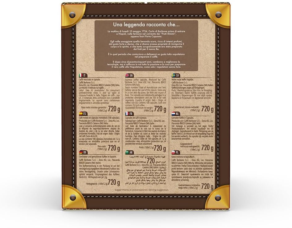 Thumbnail 4 de Caffè Borbone Don Carlo ☕️ Cápsulas Compostables, 100 U.