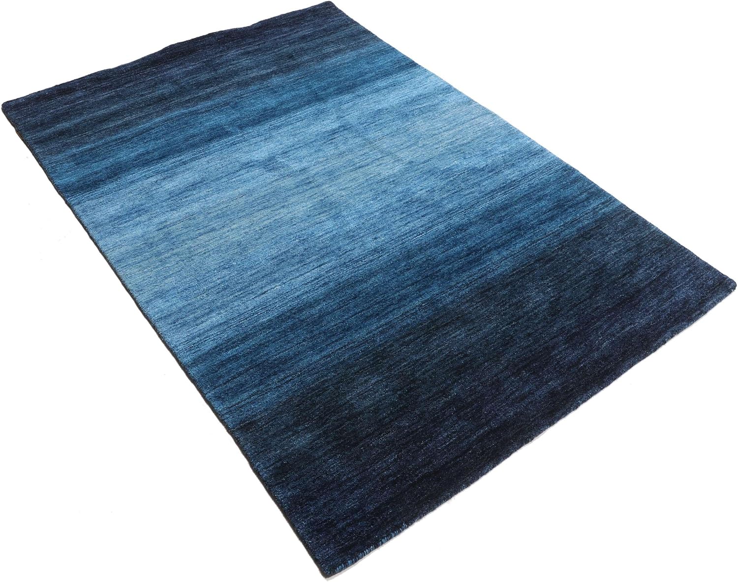 Detalle 2 de RugVista Gabbeh Rainbow – dywan 140 x 200 cm, niebieski, wysokie runo