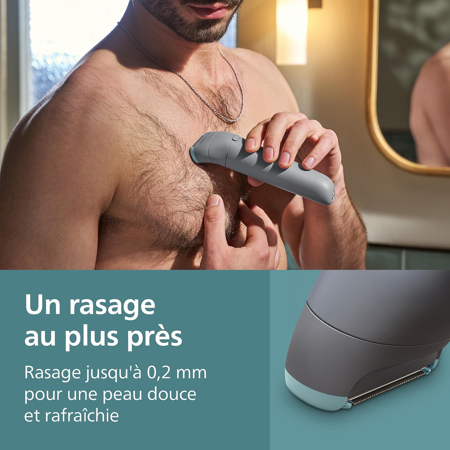 Thumbnail 5 de Philips Bodygroom série 3000 BG3480/15 tondeuse corps 80 min