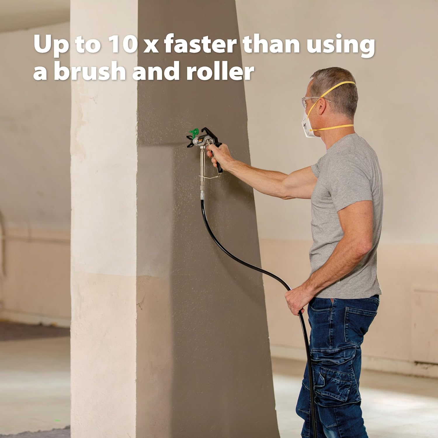 Thumbnail 4 de WAGNER ControlPro 250M Airless Paint Sprayer: a pragmatic choice for walls, ceilings, and more