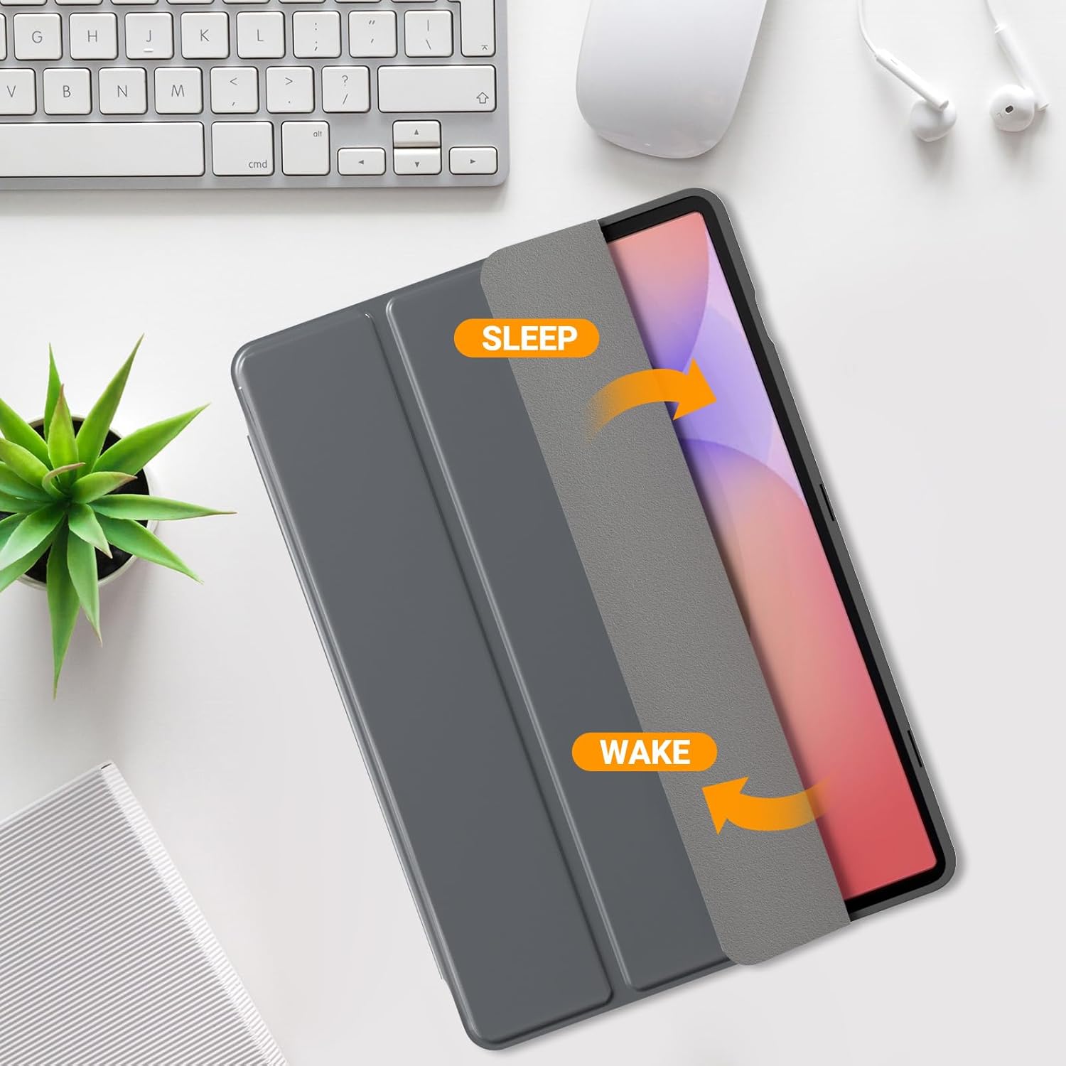 Thumbnail 4 de ProCase Smart Case for Galaxy Tab S10 Lite / S10 FE / S9 FE 10.9-Inch with S Pen Holder