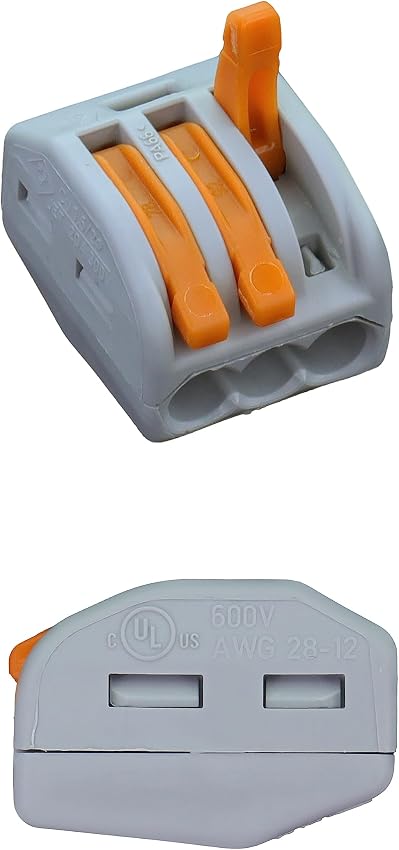 Detalle 2 de Wago 222-413 Pinzas de unión 0,08–4 mm² (3 uds.)