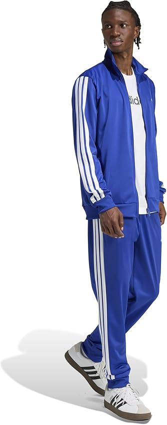 Detalle 2 de adidas Uomo SPORTSWEAR BASIC 3 STRIPES TRICOT TRACKSUIT XL